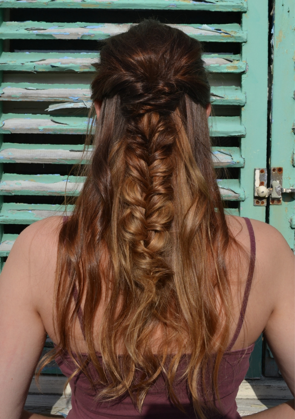 Loose Fishtail Plait